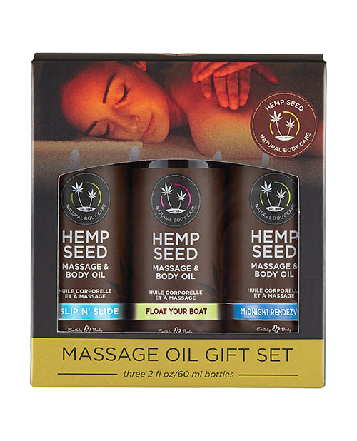 Earthly Body Summer Massage Gift Set - 2 Oz Asst. 2022 Scents