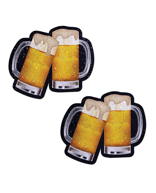 Pastease Premium Clinking Beer Mugs - Yellow O-s
