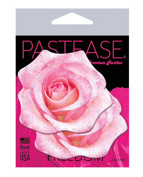 Pastease Premium Glitter Velvet Blooming Rose - Pink O-s