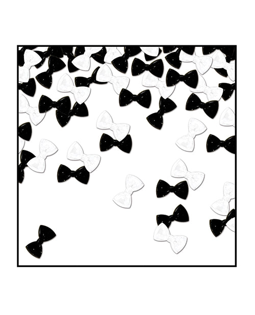 Bow Ties Confetti - Black-white