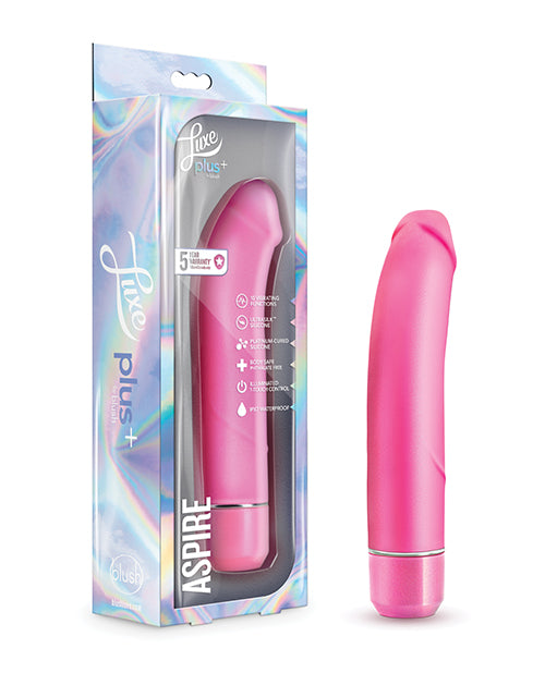 Blush Luxe Plus Aspire G Spot Vibrator - Pink