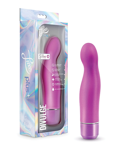 Blush Luxe Plus Divulge G-spot Vibrator - Purple