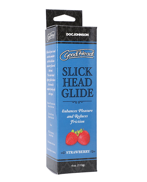 Goodhead Slick Head Glide - 4 Oz Strawberry