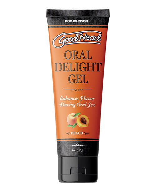 Goodhead Oral Delight Gel - 4 Oz Peach