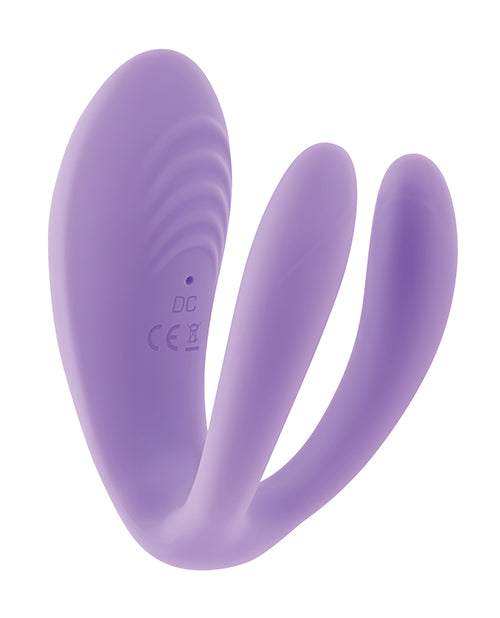 Evolved Petite Tickler Mini Vibe W-remote - Purple