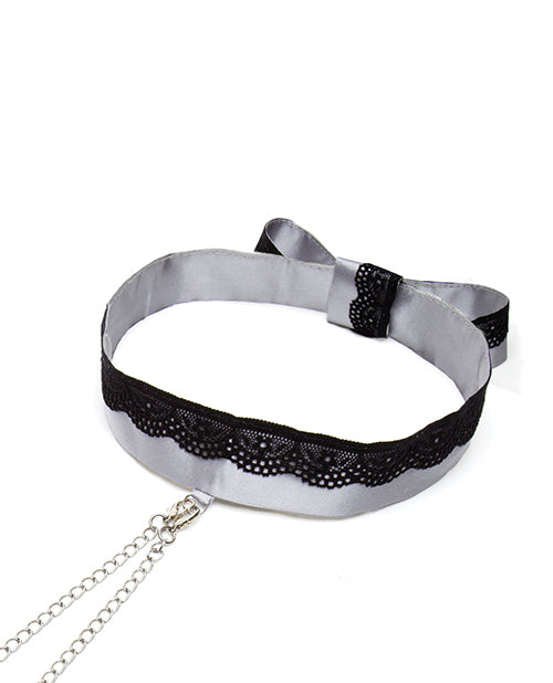 Fifty Shades Of Grey Play Nice Satin & Lace Collar & Nipple Clamps