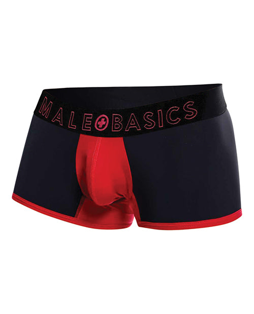 Male Basics Neon Trunk Red Xl