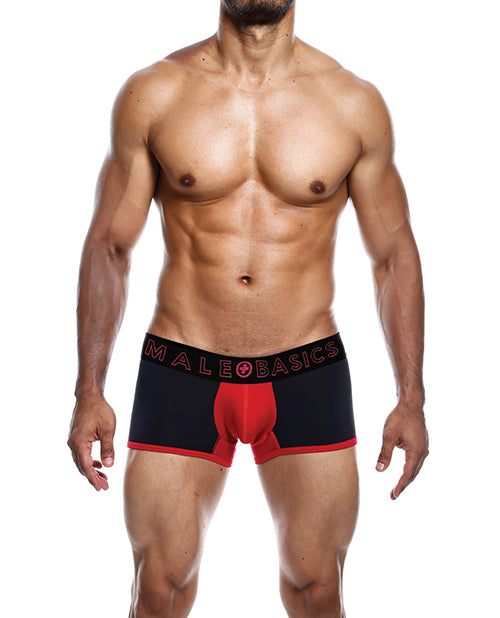 Male Basics Neon Trunk Red Xl
