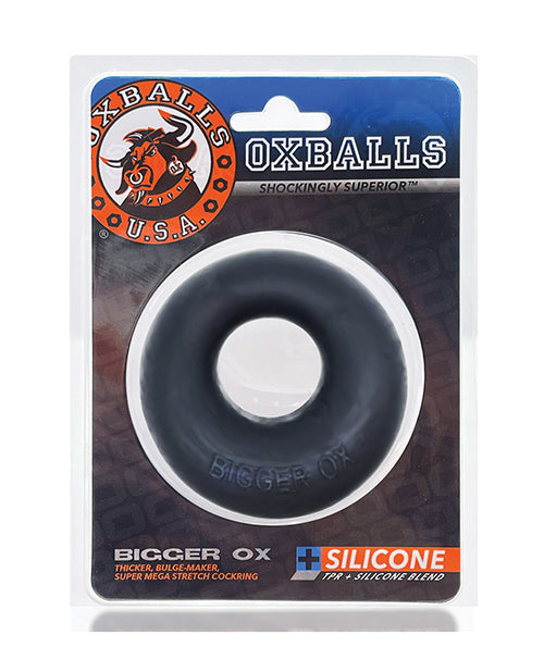 Oxballs Bigger Ox Cockring - Black Ice