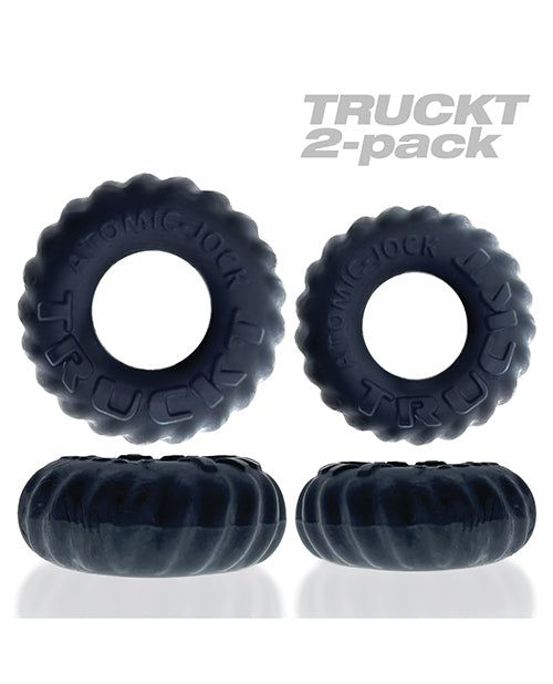 Oxballs Truckt Cock & Ball Ring Special Edition - Night Pack Of 2