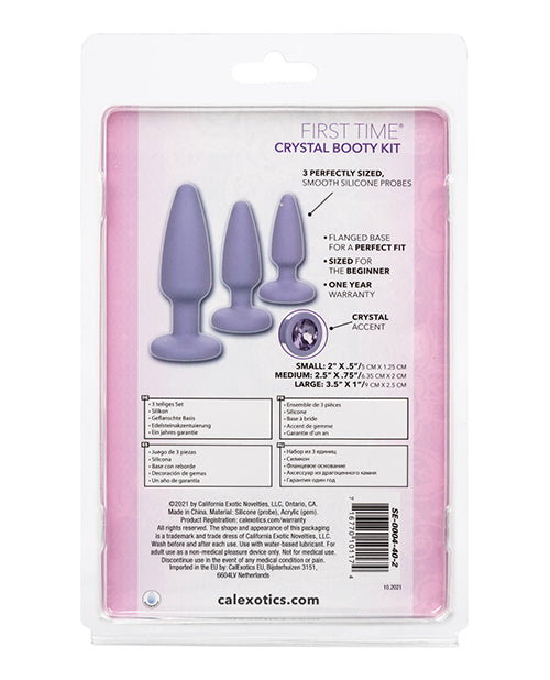 First Time Crystal Booty Kit - Purple