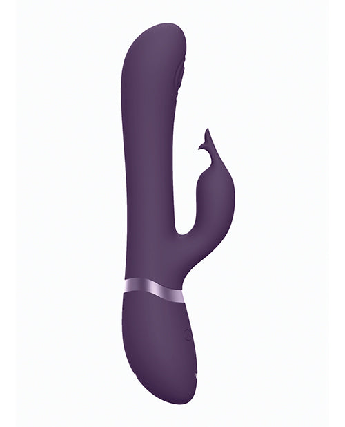 Shots Vive Etsu  Pulse G-spot Rabbit W-interchangeable Clitoral Attachments - Purple