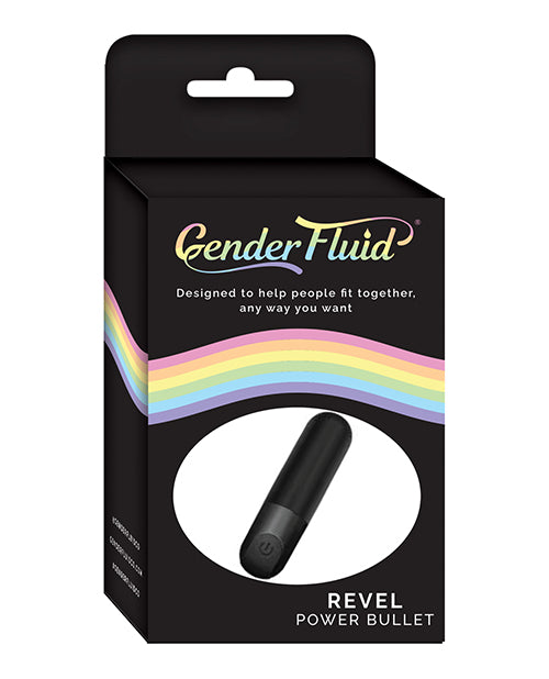 Gender Fluid Revel Power Bullet - Matte Black