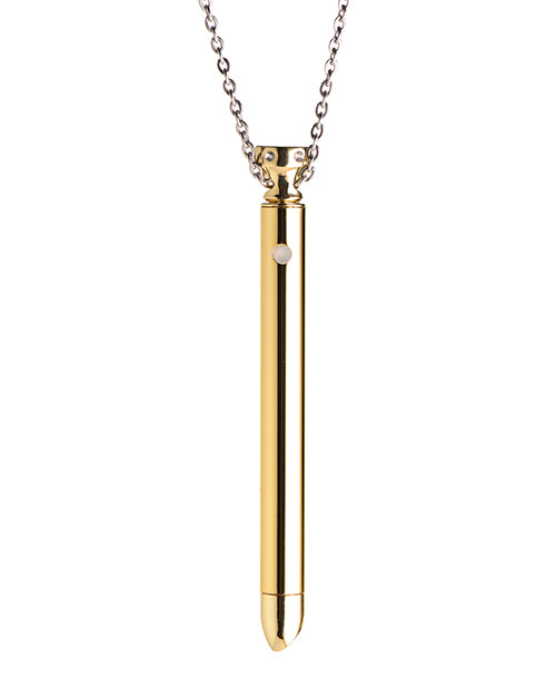 Charmed 7x Vibrating Necklace - Gold