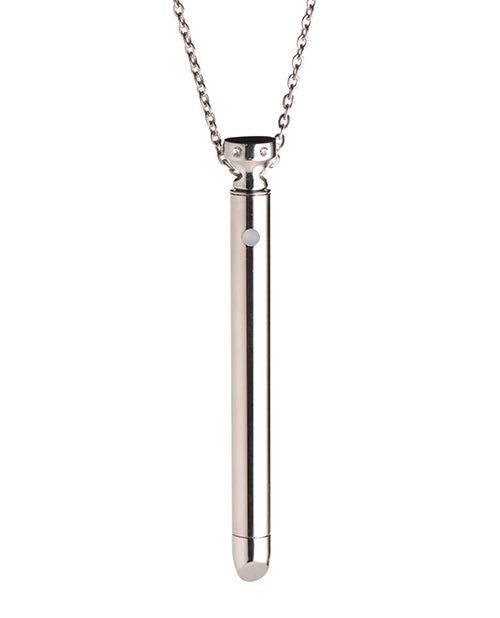 Charmed 7x Vibrating Necklace - Silver