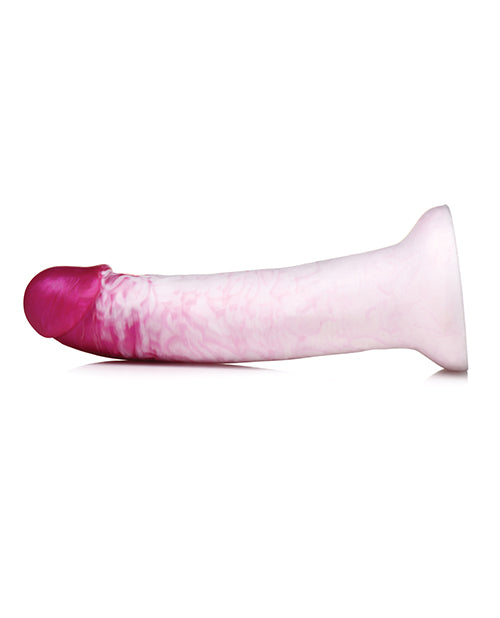 Strap U Real Swirl Realistic Silicone Dildo - Pink