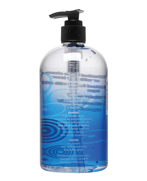 Passion Water Based Lubricant - 16 Oz