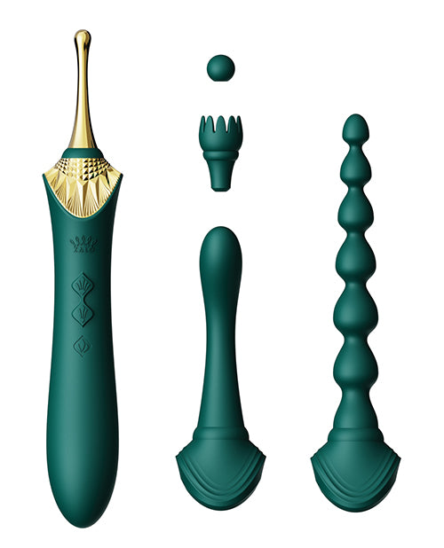 Zalo Bess 2.0 Clitoral Vibrator - Turquoise Green